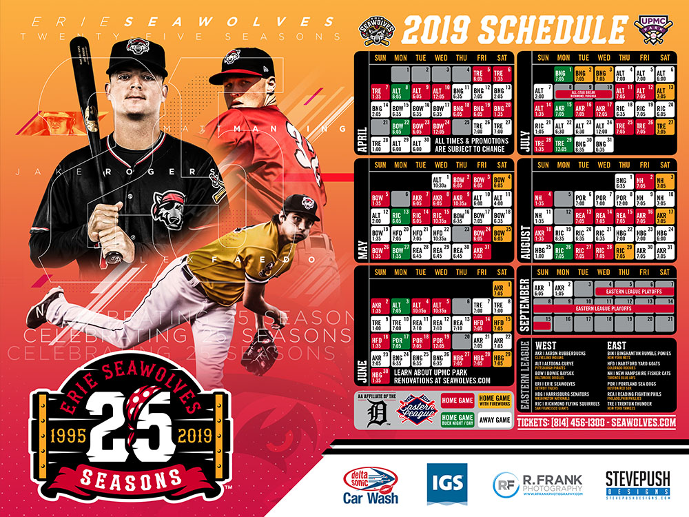 SeaWolves Calendar Poster